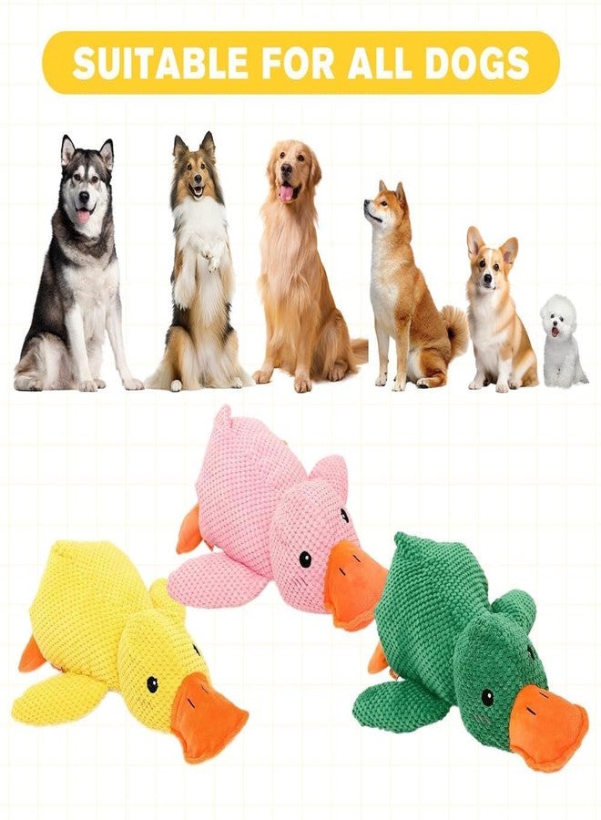 BCNJEPIN Dog Toys, Chew Toy for Large Dogs, Interactive Puppy Teething Toys, Durable Plush Duck, Stress Relief and Comfort Play, Small Size Dog Chew Toy - Image 5