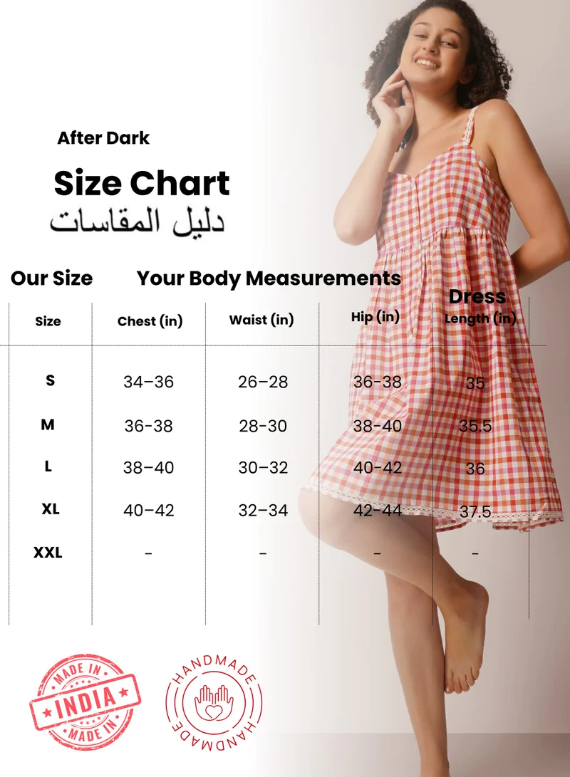 After Dark Posh, Rose Red Cotton Dress