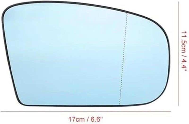Wivplex Heated Car Side Mirror Glass for Benz W220 W215 - Image 3