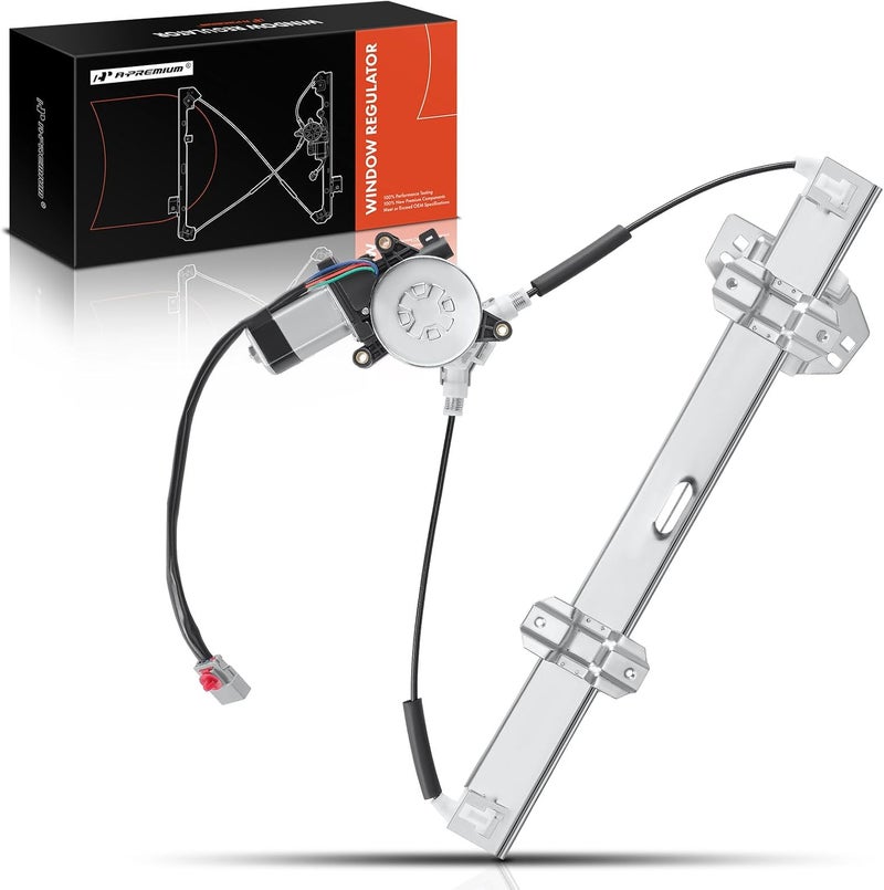 A-Premium Power Window Regulator with Motor for Honda Civic 1996-2000 Front Left Driver Side - Image 1