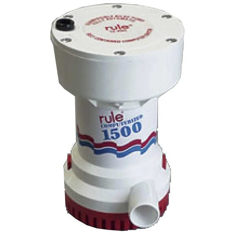 Rule 51S Marine Rule 1500 Automatic Bilge Pump 12VoltWhiteRed