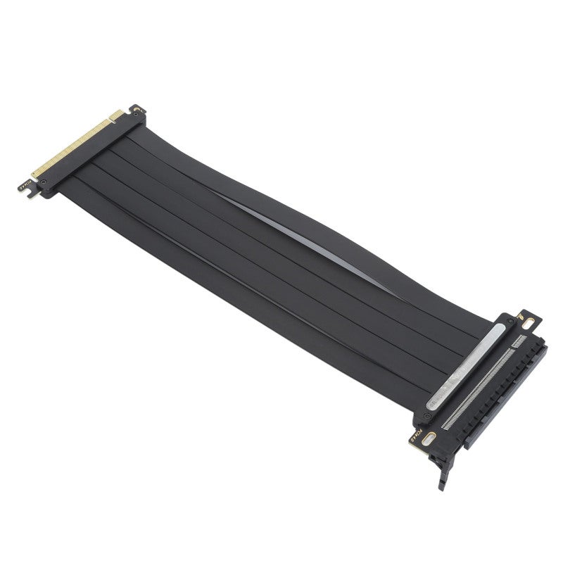 كابل رايزر PCIe 4.0 X16 لبطاقة الرسوميات بطول 250 مم بموصل 180 درجة - كابل تمديد عالي السرعة مطلي بالفضة مع حماية من التداخل الكهرومغناطيسي لـ RTX4090 و RTX3090 و RX6950XT - Image 3