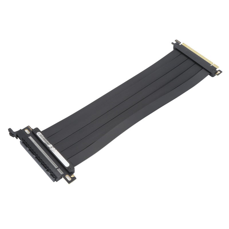 كابل رايزر PCIe 4.0 X16 لبطاقة الرسوميات بطول 250 مم بموصل 180 درجة - كابل تمديد عالي السرعة مطلي بالفضة مع حماية من التداخل الكهرومغناطيسي لـ RTX4090 و RTX3090 و RX6950XT - Image 5