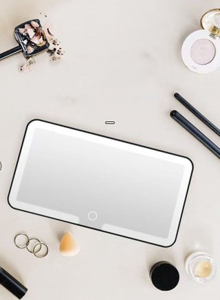 Sun Visor Vanity Mirror for Car with 3 Light Modes Light Sunshade Vanity mirror with LED  Automobile Rearview Mirror Makeup Car Mirror Car Makeup Mirror Car Cosmetic Mirror car accessories Mirror for Most Car - view 4