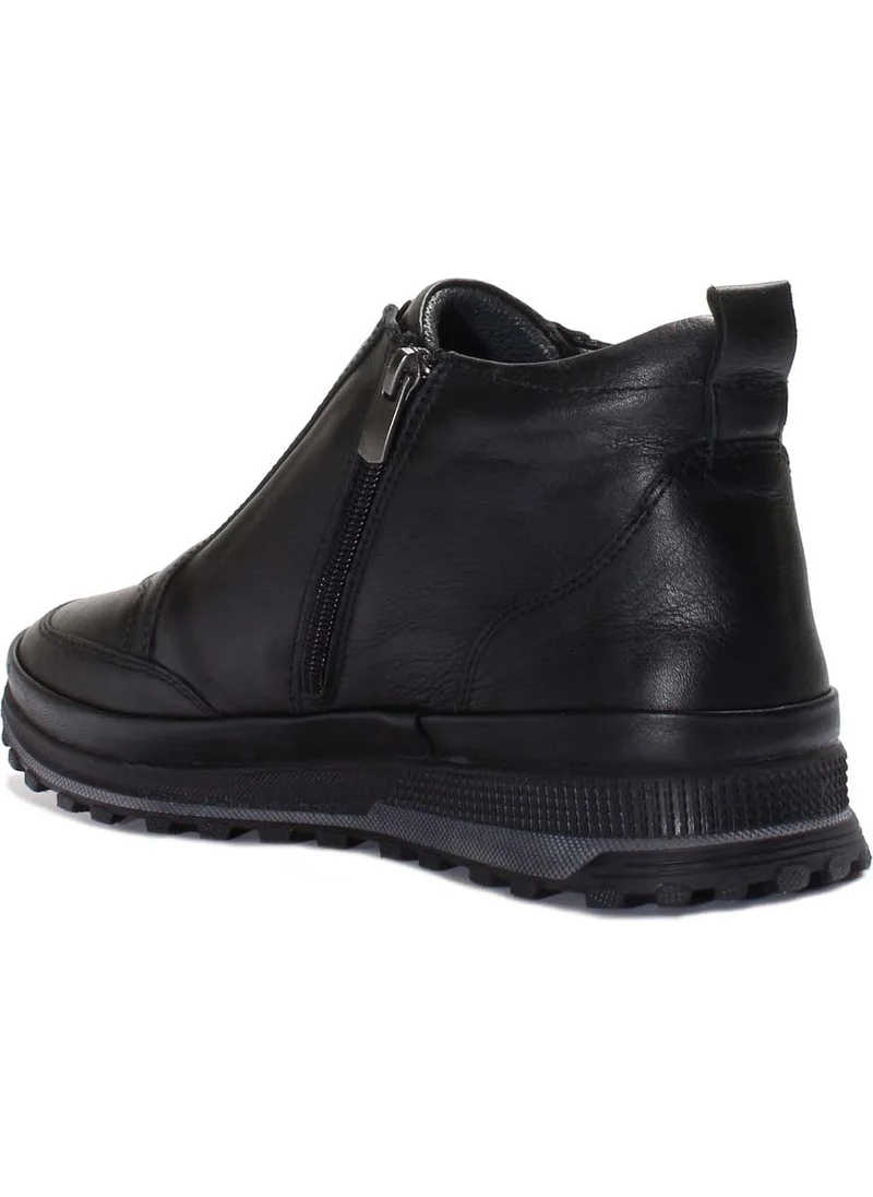 Fast Step Leather Fur Men's Sports Boots 856KMA717