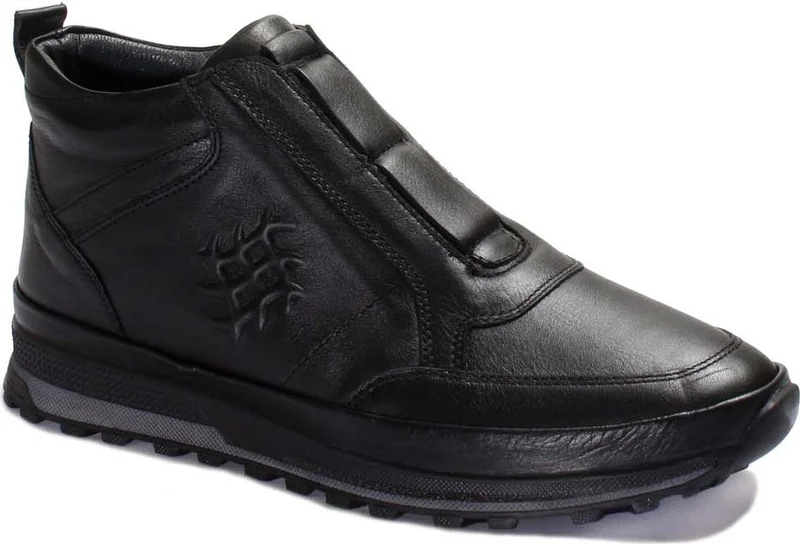 فاست ستيب Leather Fur Men's Sports Boots 856KMA717