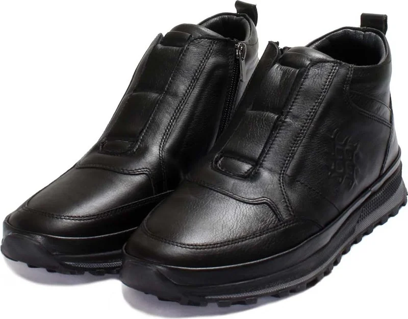 فاست ستيب Leather Fur Men's Sports Boots 856KMA717