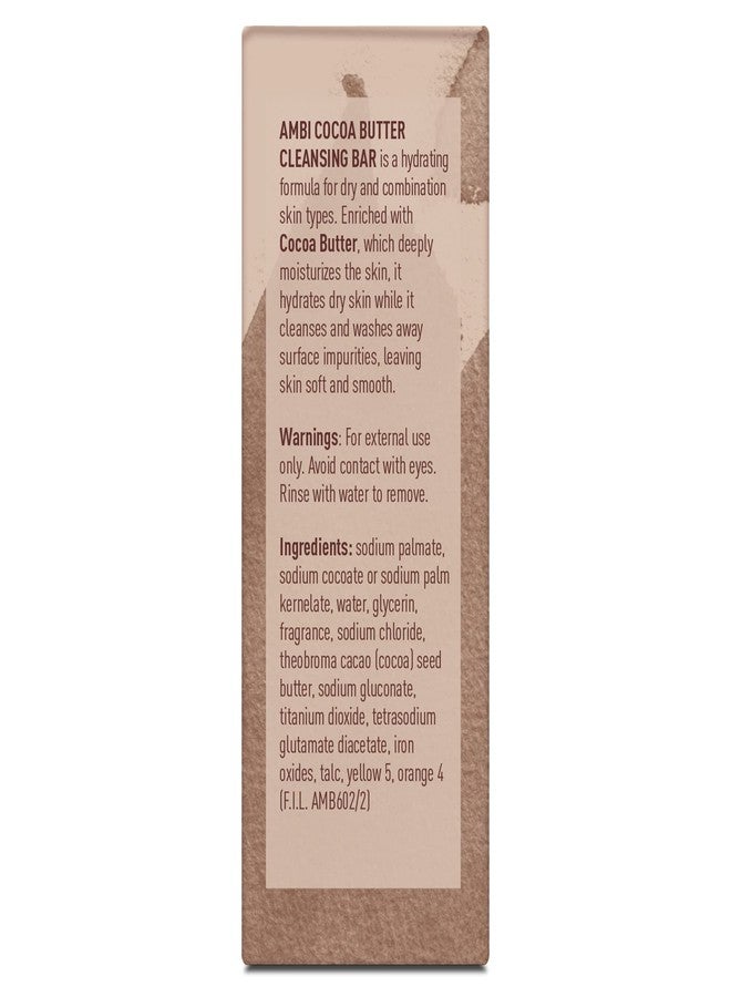 Ambi Cleansing Bar Soap Cocoa Butter 3.5oz (6 Pack) - Image 3