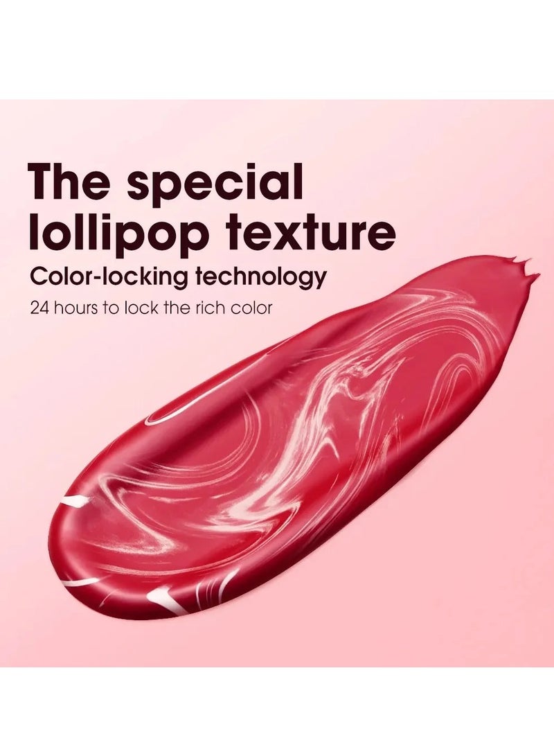 O.TWO.O O TWO O Velvet Matte Liquid Lolipop Lipstick Long Lasting Waterproof Non Transfer Smooth Lip Color - Image 3