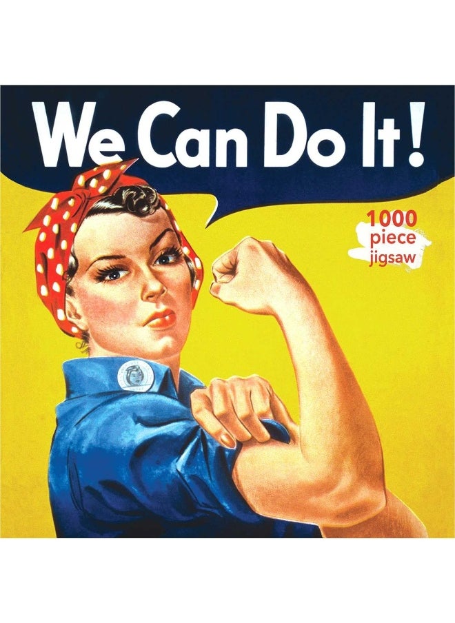 Rosie the Riveter Jigsaw: 1000 Piece Jigsaw Puzzle 