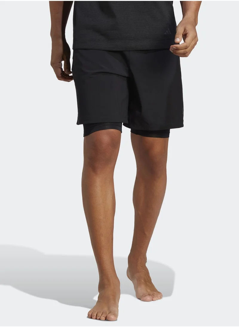 Adidas 2In1 Yoga Shorts