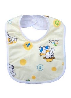 Brandonn Newborn Baby'S Fashions Double Layered Waterproof Button Bibs (Multicolour)  - Image 4
