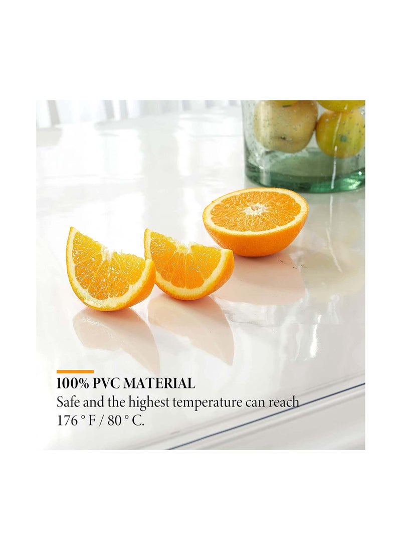 SYOSI Rectangle Vinyl Tablecloth,100% Waterproof Heavy Duty Oil Spill Proof Stain Resistant Plastic PU Table Cover with Flannel Backing for KitchenDiningParties  - Image 5