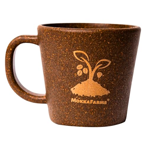 MOKKAFARMS Planet-Friendly Coffee Mug | 300ml | Heat Resistant, Unbreakable, Recycled, Microwave & Dishwasher Safe | Made of Coffee Residue | Travel-Safe Mugs for Gift - Image 2