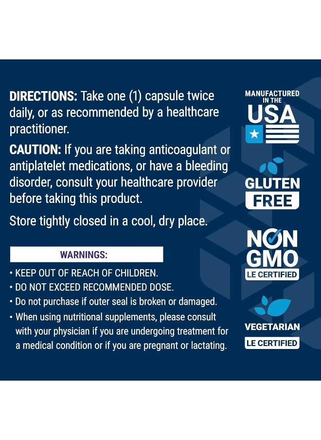 Life Extension - Life Extension Ginkgo Biloba Certified Extract - For Healthy Memory Support & Brain Cognitive Function - Ginkgo Leaf Extract Supplement Pill - Non-GMO, Gluten-Free, Vegetarian– 365 Capsules - Image 1