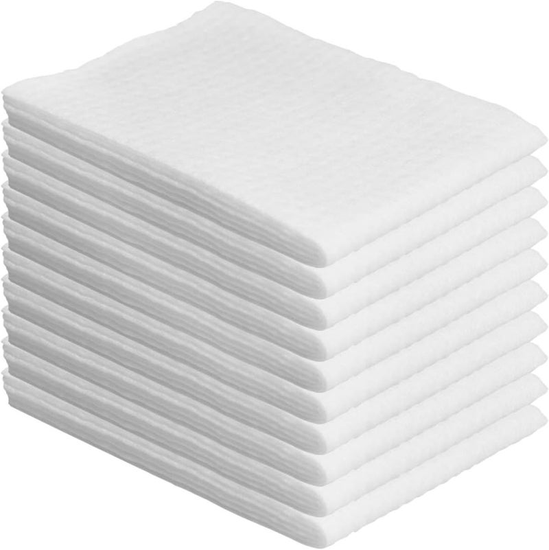 Disposable Bath Towels 50 Pcs White Disposable Guest Towels 256 x 118 Health and Safety Spa and Salon Quality Softness Hair Face Body Use Towels for Bathroom
