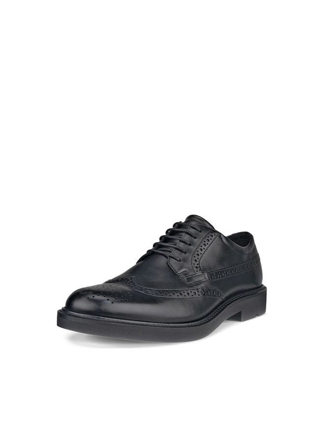 ECCO Men's London Wingtip Oxford, Black, 10-10.5 - Image 1