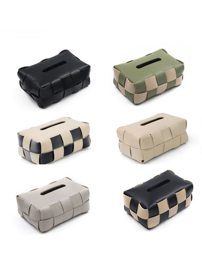EBMINI New Household Leather Tissue Box  - Image 2