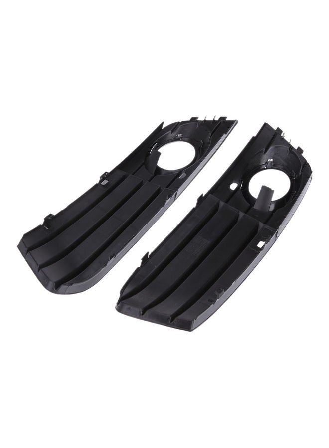 NIBEMINENT 2-Piece B8 A4L Bumper Fog Light Grill Non-Sline For Audi A4 2008-2012 Left & Right - Image 1