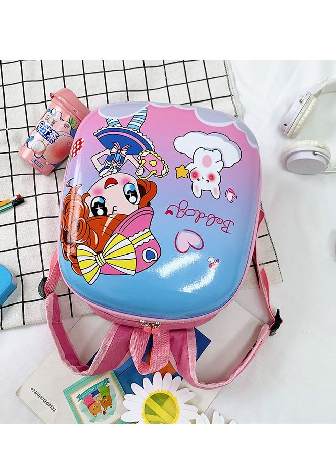 New Children's Schoolbag Cartoon Hard Shell Bag Kindergarten Primary School Backpack - Image 3