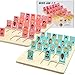 Linkyloop Guess Game Board Games Who Am I Wooden Board Game for Kids 3 4 5 6 7 8 Years Old Boys Girls Kids Operation for Family Night Memory Family Classic Board Games - Image 3