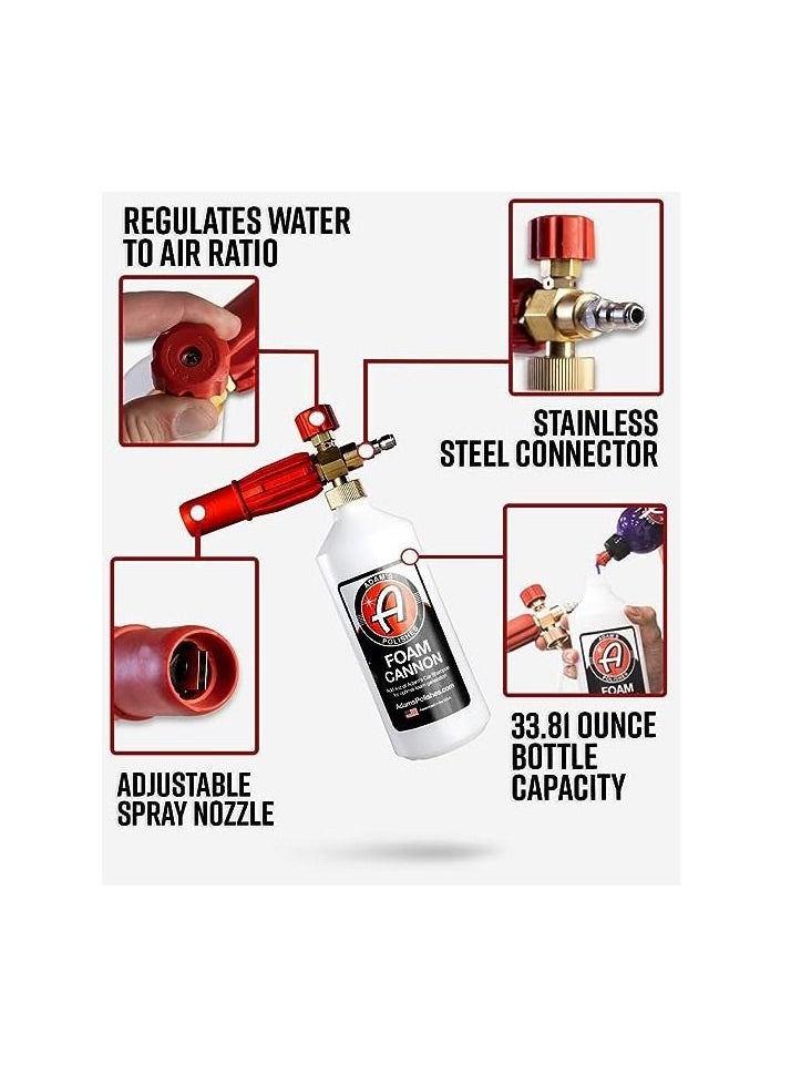 Adam's Polishes - Adam's Red Foam Cannon. - Image 1