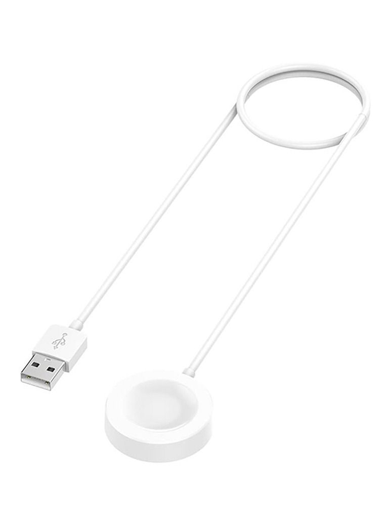 Smart Watch Dock Charger Adapter USB Cable compatible with Huawei Watch GT Runner Huawei Watch GT3 46MM/42MM Huawei Watch3 /3 pro /GT2 PRO /GT2 Pro ECG -100cm White  - Image 1