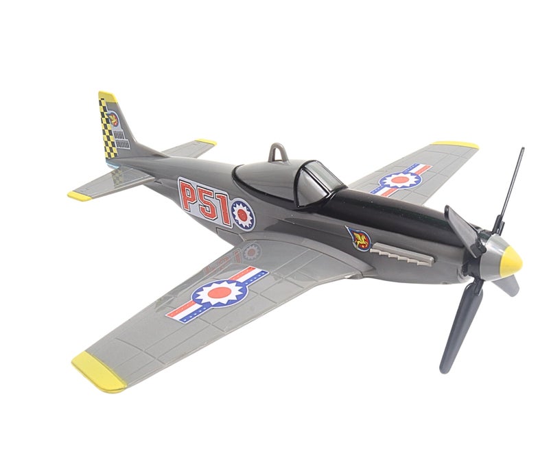 Daron Sky Fighter Flying Toy on a String , Grey - Image 4