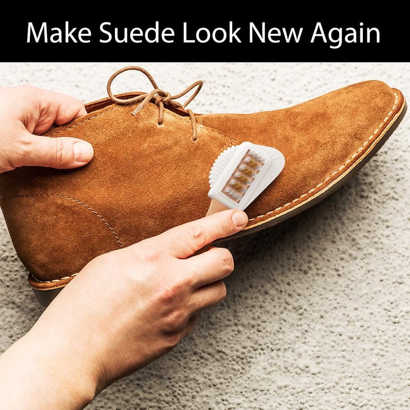 Shacke Suede & Nubuck 4-Way Leather Brush Cleaner (Top Eraser) - Image 5
