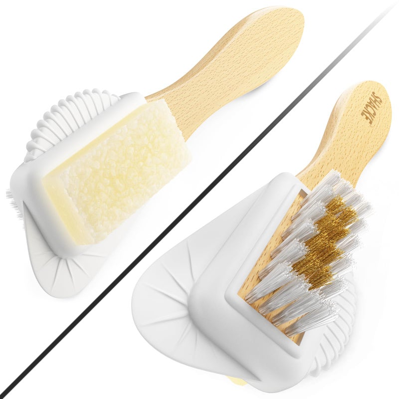Shacke Suede & Nubuck 4-Way Leather Brush Cleaner (Top Eraser) - Image 3