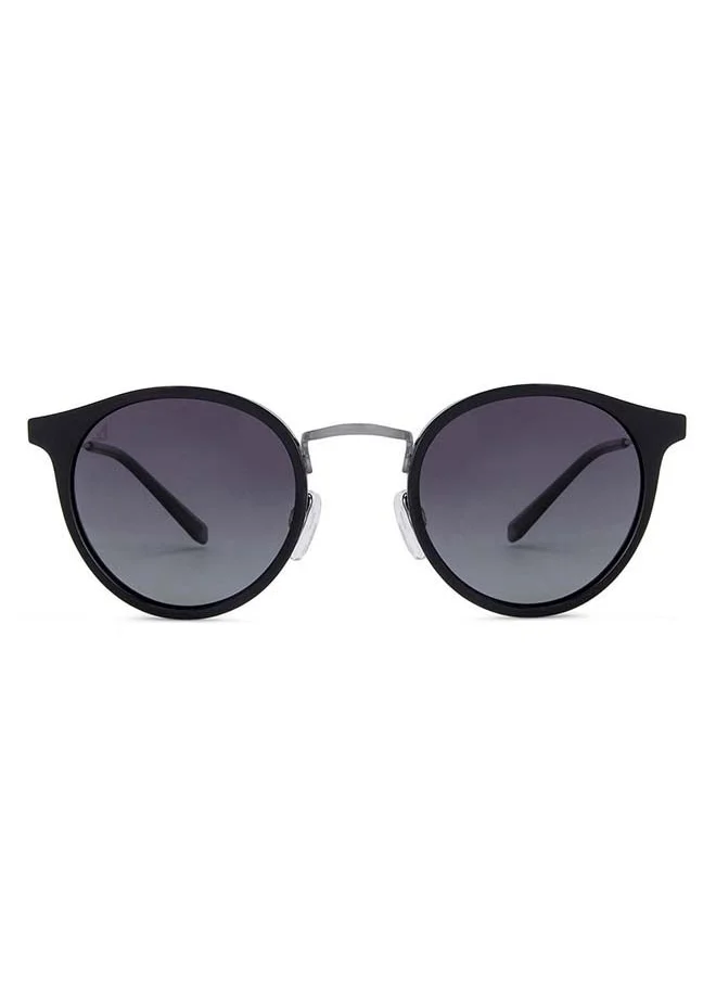 VINCENT CHASE Round Stylish Sunglasses | Polarized & UV Protected | (48) Grey | VC S11164
