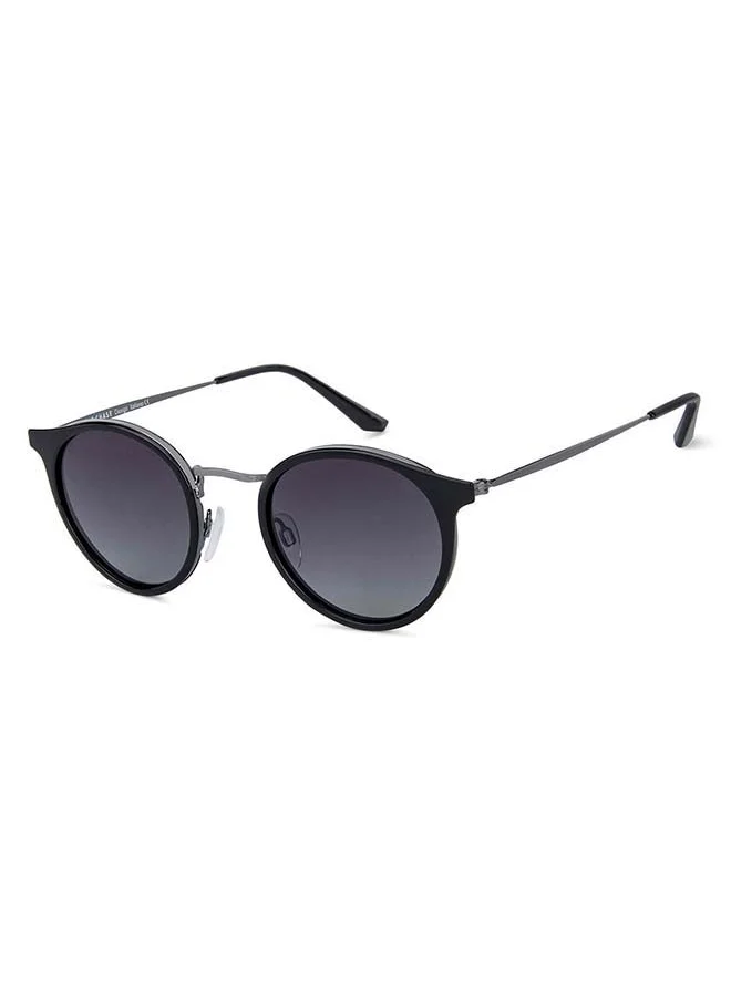VINCENT CHASE Round Stylish Sunglasses | Polarized & UV Protected | (48) Grey | VC S11164