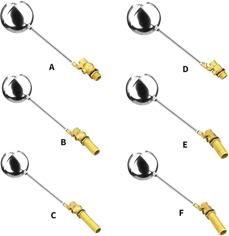 Brass Float Valve For Water Tank Automatic Level Control Hot And Cold Color H - Image 4
