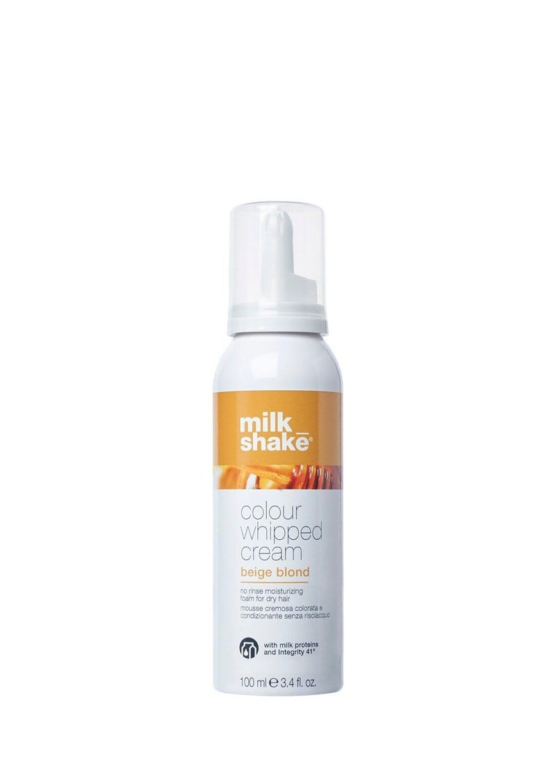 ميلك شيك بلسم تلوين كريمي مخفوق يُترك على الشعر، 3.4 أونصة سائلة - Image 1