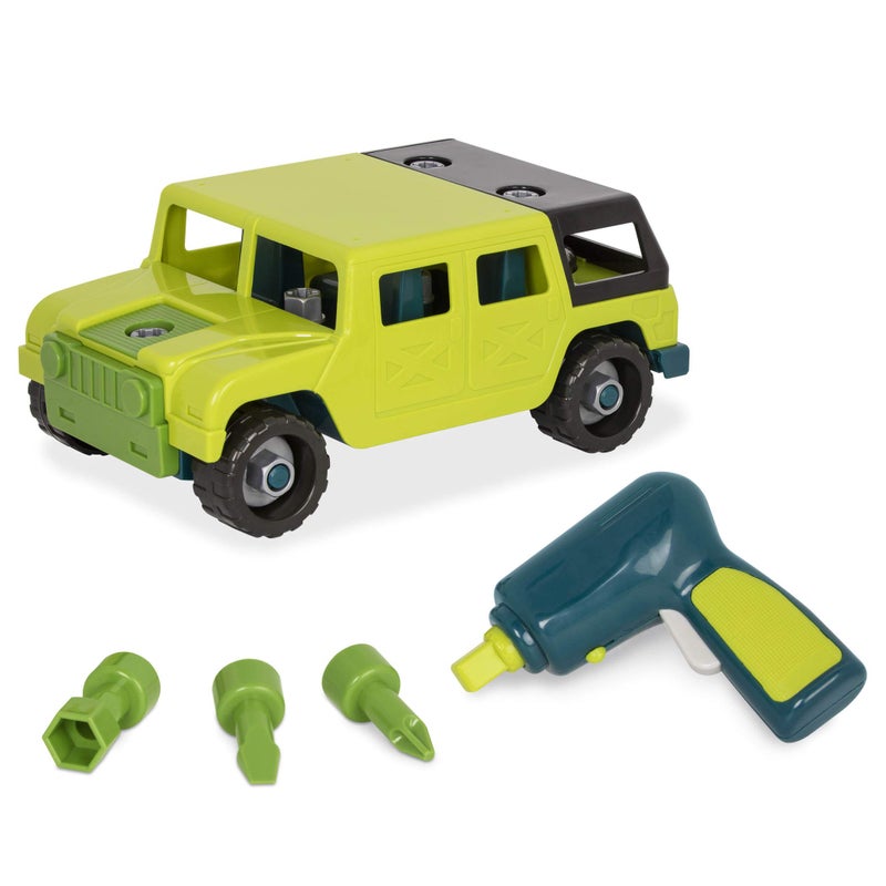 Battat â€“ Construction Toys for Kids, Toddlers â€“ Developmental Toy Vehicle Kit â€“ Take Apart Truck with Screwdriver and Tools - 3+ Years - Image 1