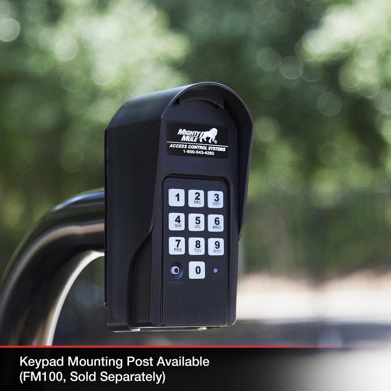 Mighty Mule Wireless Digital Keypad (FM137), Black, 25 - Image 4