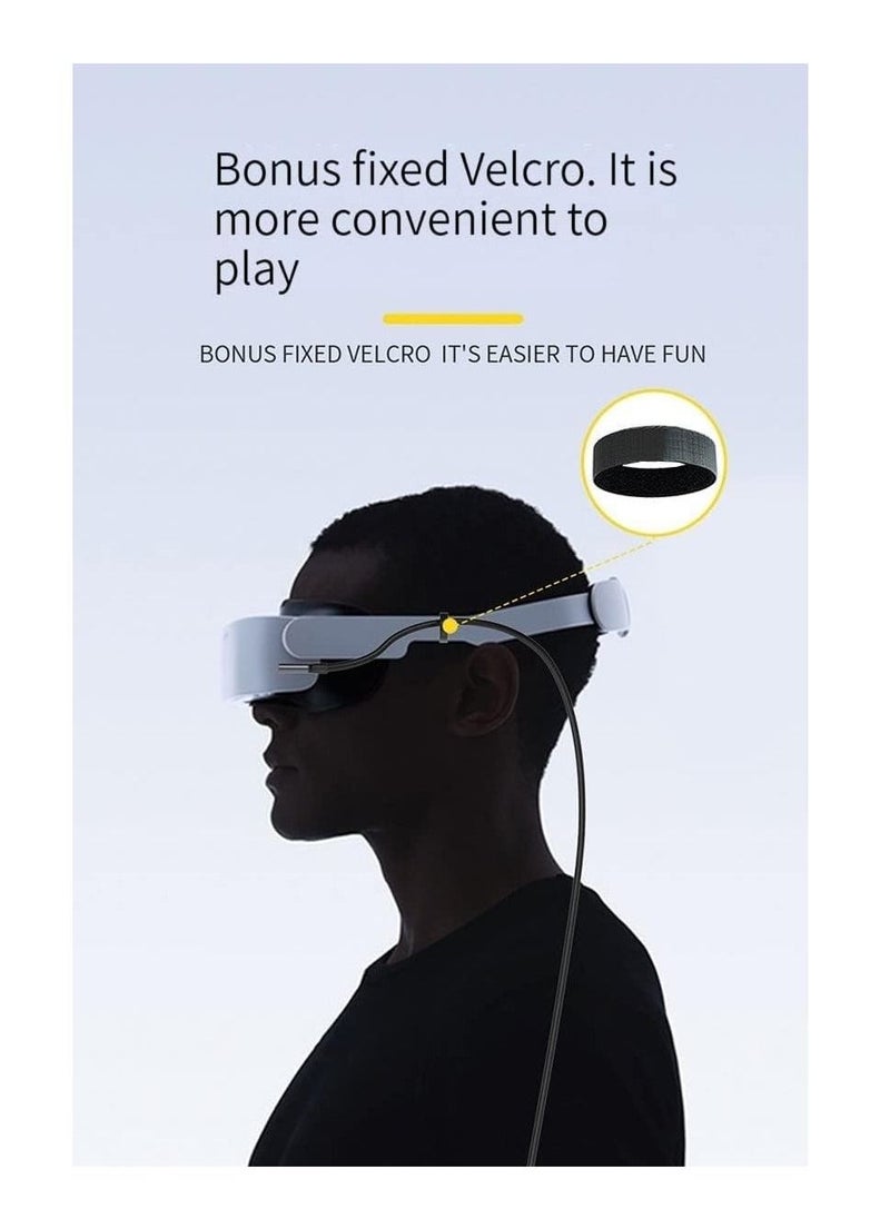 Link Cable 3M Compatible with Meta Quest Pro/Oculus Quest 2 Accessories and PC/Steam VR, High Speed PC Data Transfer, USB 3.0 to USB C Cable for VR Headset and Gaming PC - Image 3