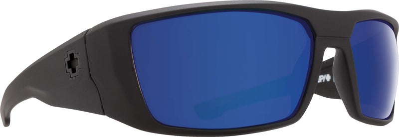 SPY Womens Dirk Matte Black - Sunglasses, Black, 64 Mm US - Image 1
