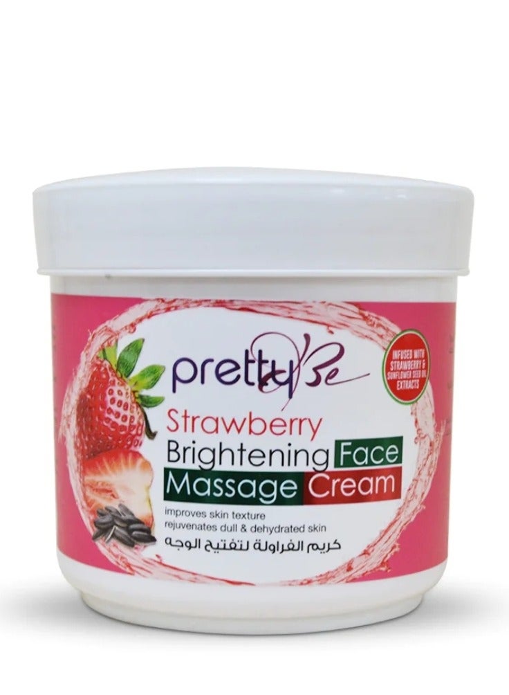 بريتي بي بريتي كريم تدليك-فراولة-550مل