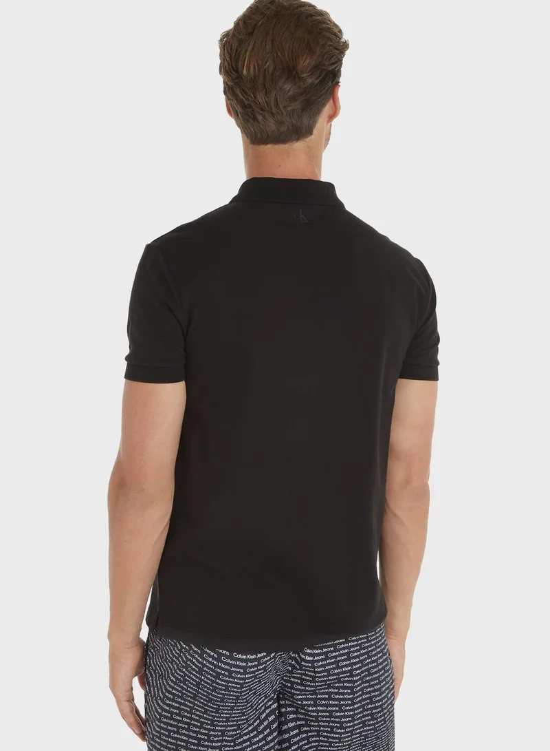Calvin Klein Jeans Logo Repeat Polo
