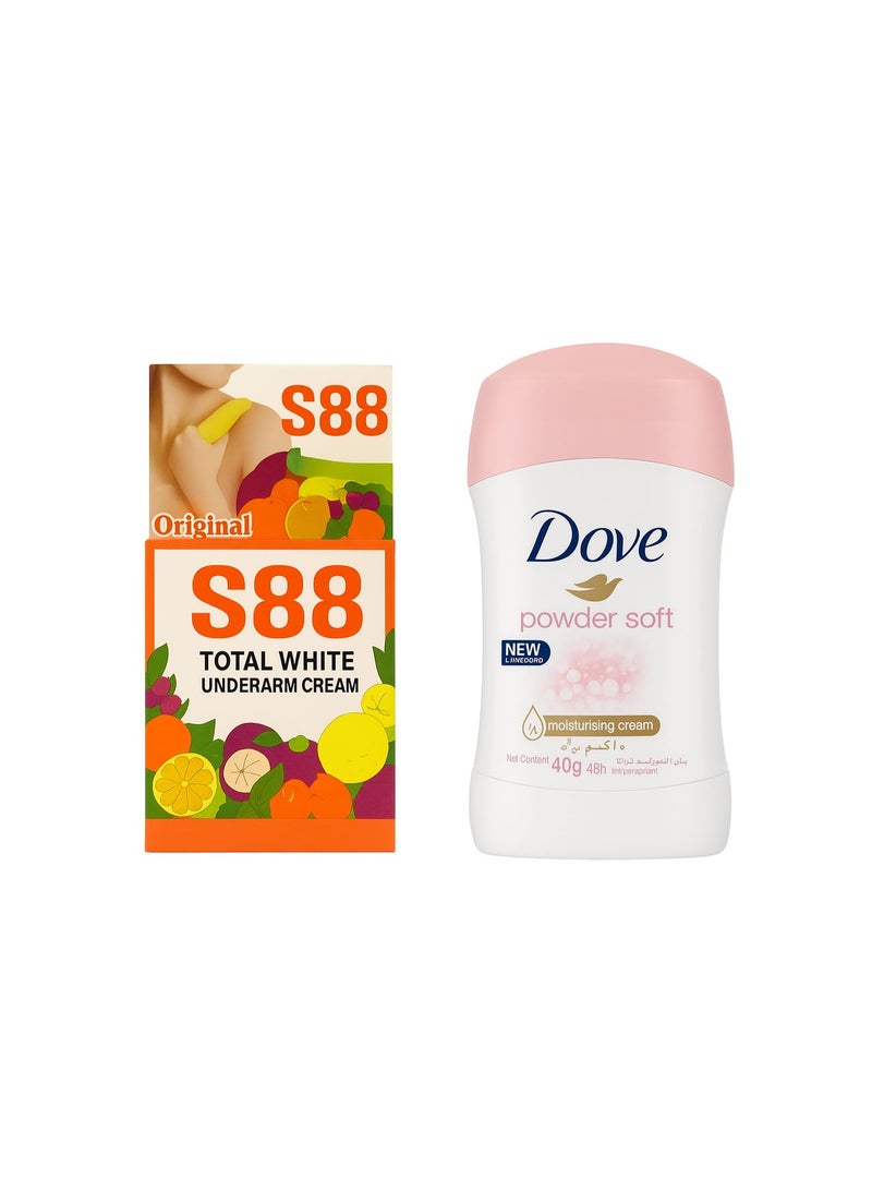 Dove Advanced Underarm Care Set for Whitening & Softness from Dove and S88