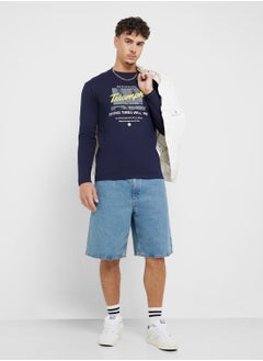 Seventy Five Basics Graphic Long Sleeve T-Shirt  - Image 4