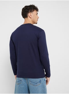 Seventy Five Basics Graphic Long Sleeve T-Shirt  - Image 2