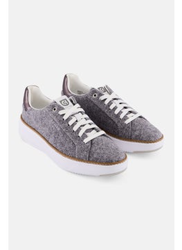 COLE HAAN Women Lace Up Casual Shoes, Grey  - Image 1