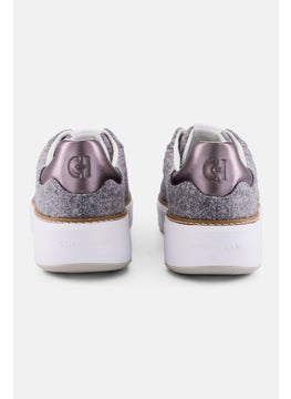 COLE HAAN Women Lace Up Casual Shoes, Grey  - Image 2