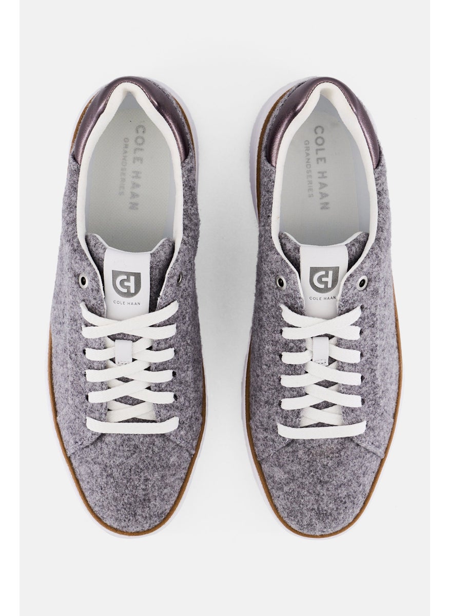 COLE HAAN Women Lace Up Casual Shoes, Grey  - Image 3