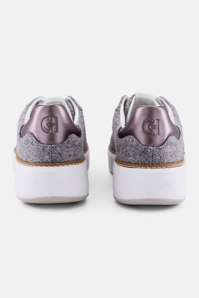 COLE HAAN Women Lace Up Casual Shoes, Grey  - Image 2