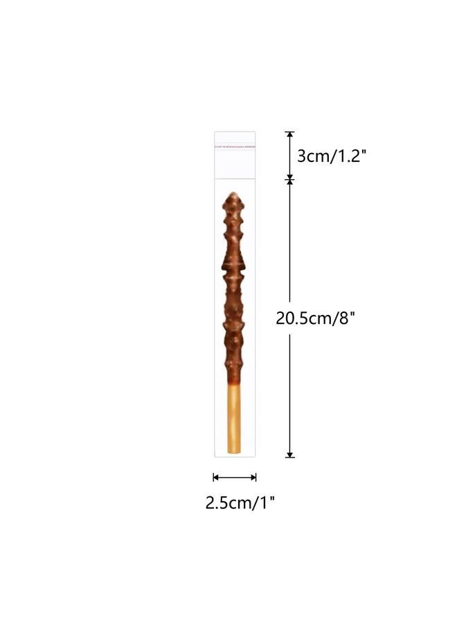 KnR Harmony أكياس سيلوفان طويلة 300 قطعة 1x8" رفيعة ذاتية اللصق أكياس سيلوفان شفافة قابلة لإعادة الإغلاق OPP بولي أكياس 2 مل لفرشاة الأسنان قلم حلوى حرف هدايا تفضيلات ملعقة قهوة فرشاة شفاه - Image 2