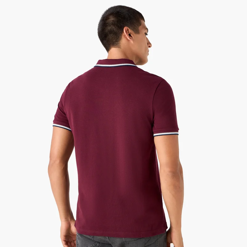 Splash FAV Logo Embroidered Polo T-shirt