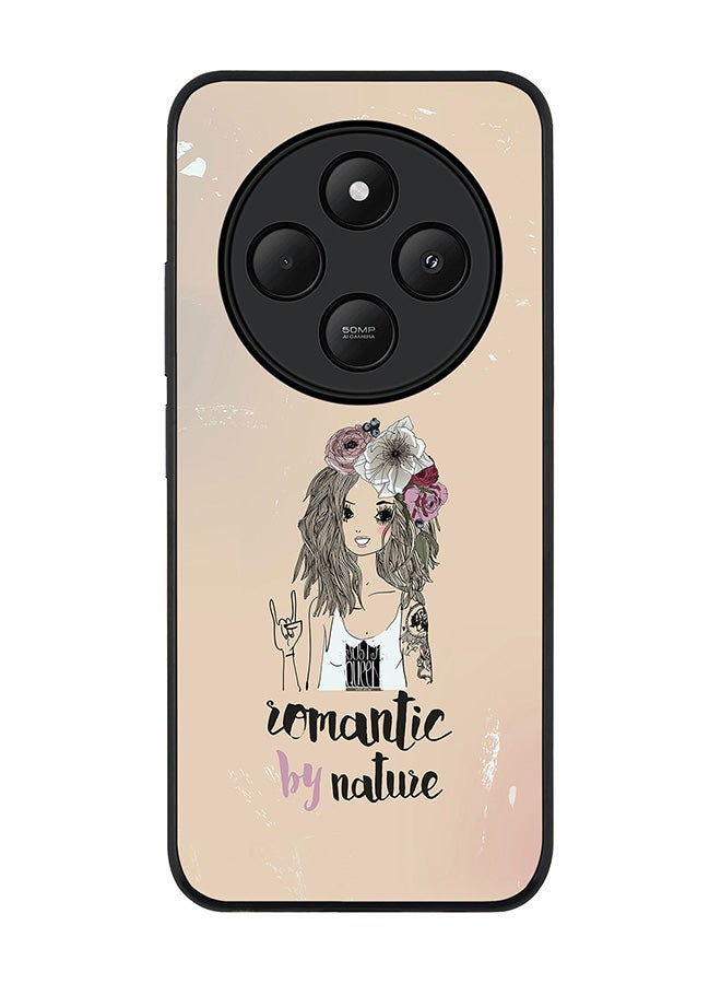 Stylizedd For Xiaomi Poco C75 / Xiaomi Redmi A4 Case,Slim fit Camera Protection, Shockproof Thin Phone cover - Romantic by Nature - Image 1